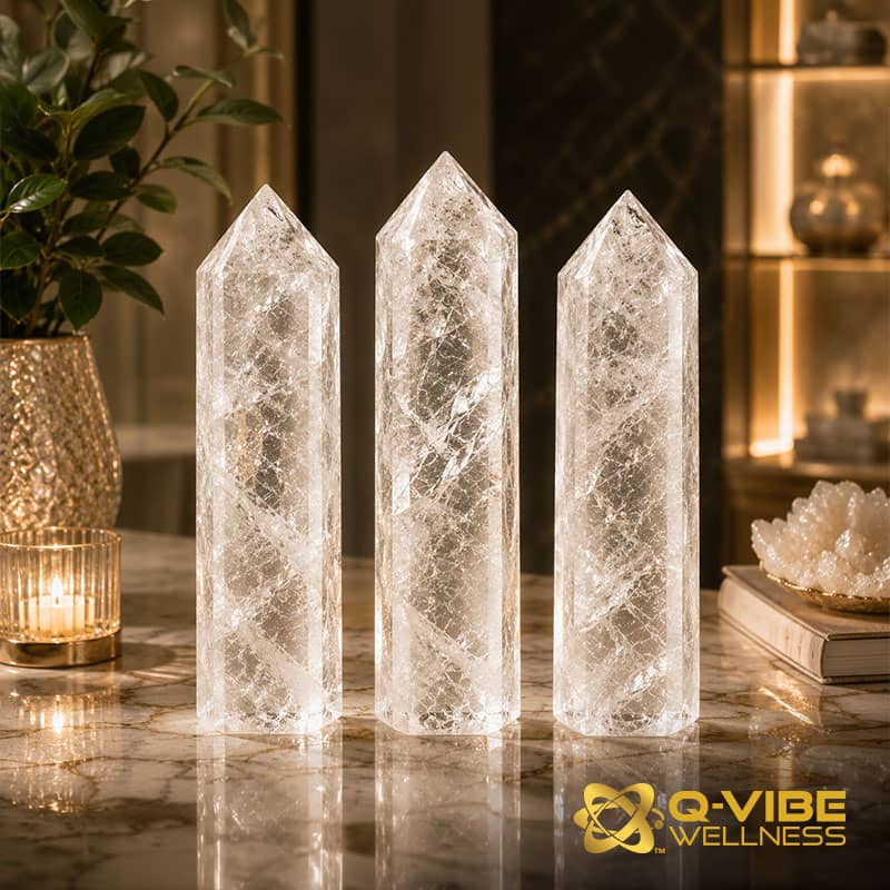 Large Quantum & Frequency Infused Quartz Grid โ Image 2