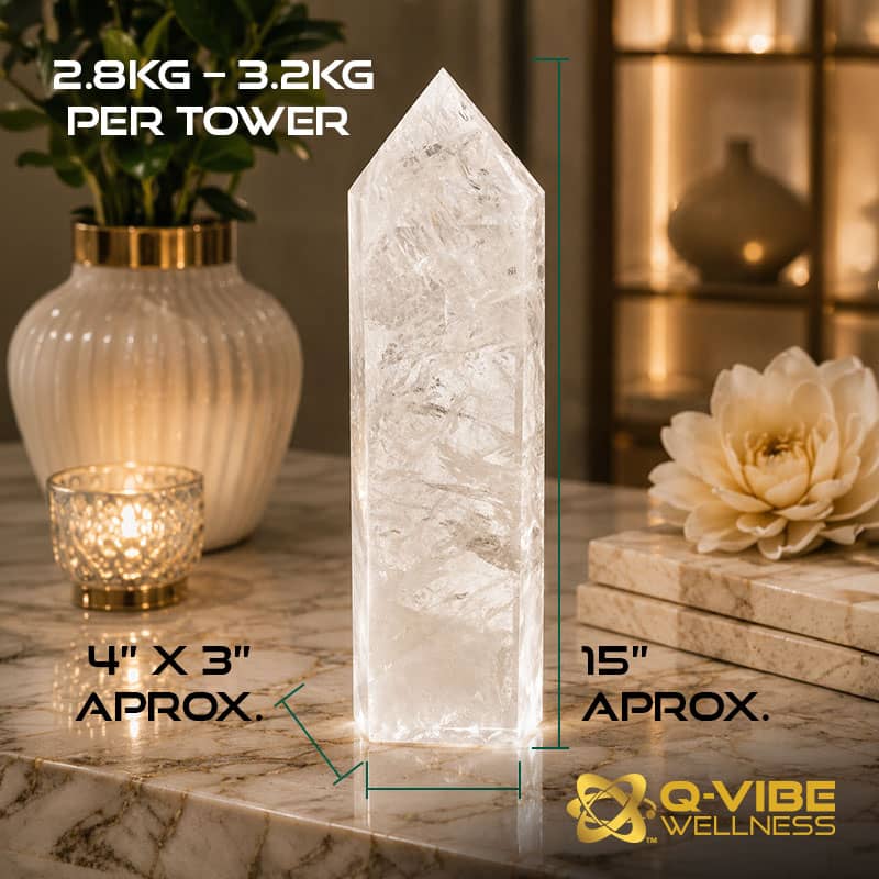 Large Quantum & Frequency Infused Quartz Grid โ Image 4