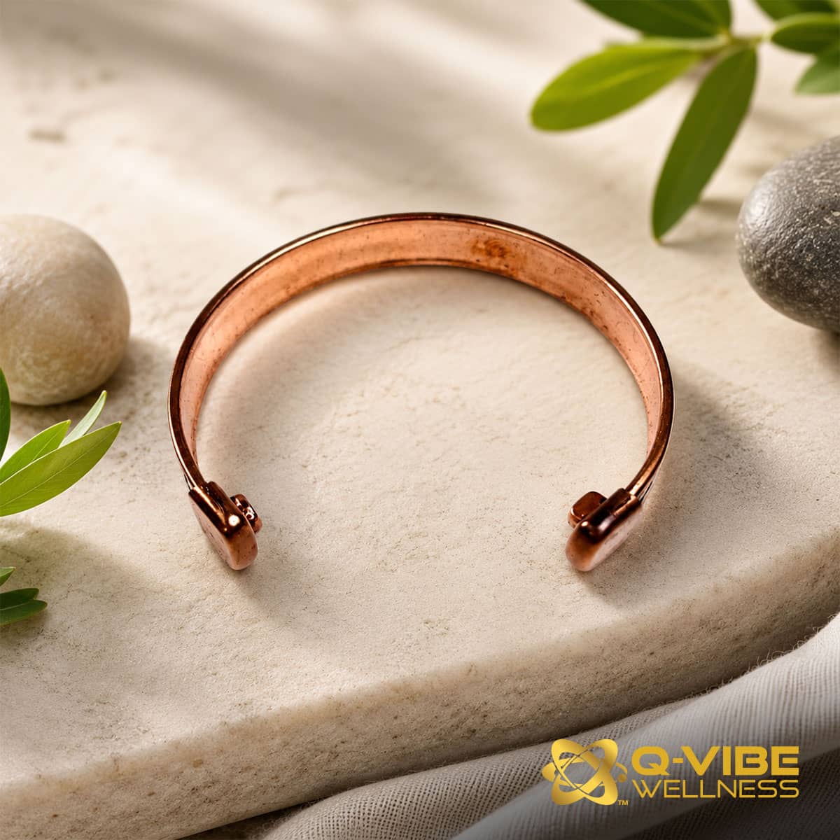 Quantum & Frequency Vortex Copper Bracelet Infused with 7,777HKs โ Image 5