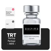 TRT CALI Men's Startup Package 60 days (Consult, Labs, Cypionate 200mg/mL 10mL + Anastrozole 24×1mg) – Image 1