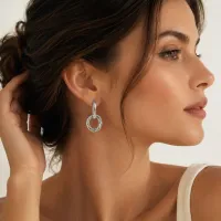 Twist of Luxe Earrings – Image 4