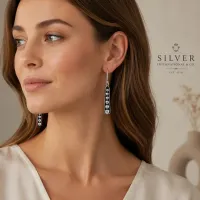 City Lights Drop Earrings – Image 4
