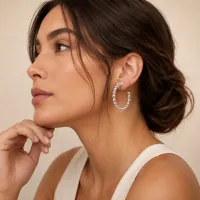 Starlight Bubble Hoops – Image 5