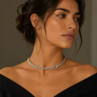 Silver Solstice Choker – Image 1