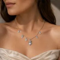 The Silver Sweetheart Necklace – Image 1