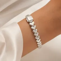 Heartline Silver Bracelet – Image 5