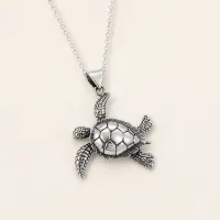 Silver Sea Muse Pendant – Image 2