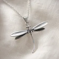 The Moonlit Dragonfly Pendant – Image 2