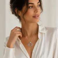 Silver Orbit Pendant – Image 3