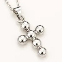 The Grace Bubble Cross Pendant – Image 4