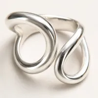Double Loop Infinity Ring  – Image 3