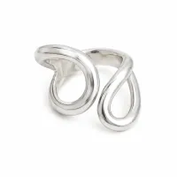 Double Loop Infinity Ring  – Image 2