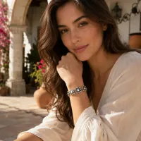 Floral Opal Bracelet  – Image 1