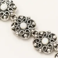 Floral Opal Bracelet  – Image 2