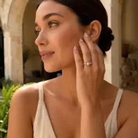 Graduated Silver Ball Ring  – Image 4