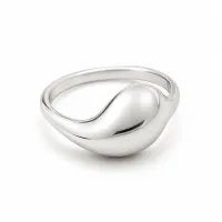 Silver Teardrop Ring – Image 4