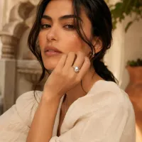 Silver Teardrop Ring – Image 1