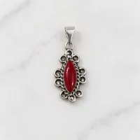Crimson Scroll Pendant – Image 4