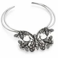 Enchanted Garden Silver Collar. – Image 5