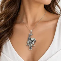 Noah’s Ark Wildlife Pendant – Image 3