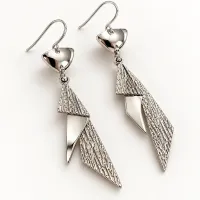 Modern Cascade Drop Earrings – Image 5