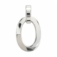 Modern Oval Link Pendant – Image 1