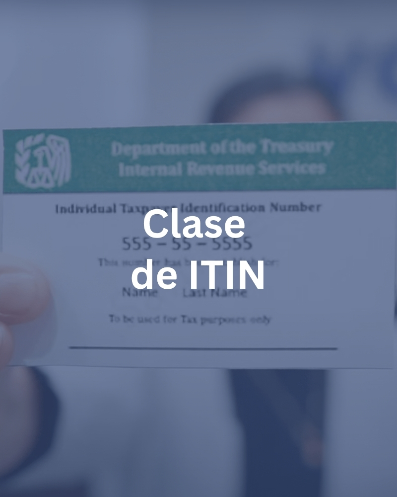 Clase de ITIN – Image 1