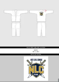 NLC Pearl- V7 Kids BJJ Gi – Image 5