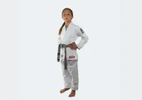 NLC Pearl- V7 Kids BJJ Gi – Y-000, White