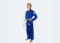 NLC Pearl- V7 Kids BJJ Gi – Y-000, Royal Blue