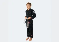 NLC Pearl- V7 Kids BJJ Gi – Y-0, Black