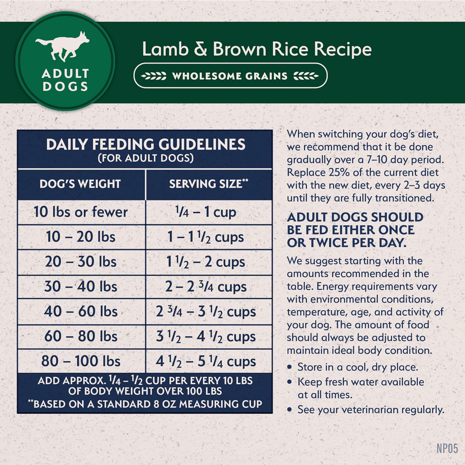 24lb Natural Balance Lamb and Rice Limited Ingredient Adult Dry Dog Food – Image 8