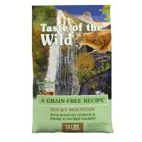 14lb Taste of the Wild® Rocky Mountain® Grain Free Feline Roasted Venison & Smoked Salmon Recipe – Image 1