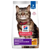 Hill's Science Diet Adult Sensitive Stomach & Skin Cat Food – Image 1