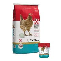 50lbs Purina Premium Poultry Feed Layena Crumbles  – Image 1