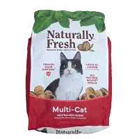 Naturally Fresh Walnut Litter Multi-Cat Clumping – 14lb