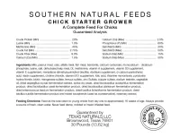 Southern Natural Feeds Chick Starter/Grower – Image 3