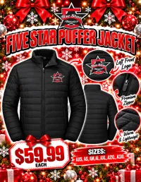 Five Star Puffer Jacket  – Image 1