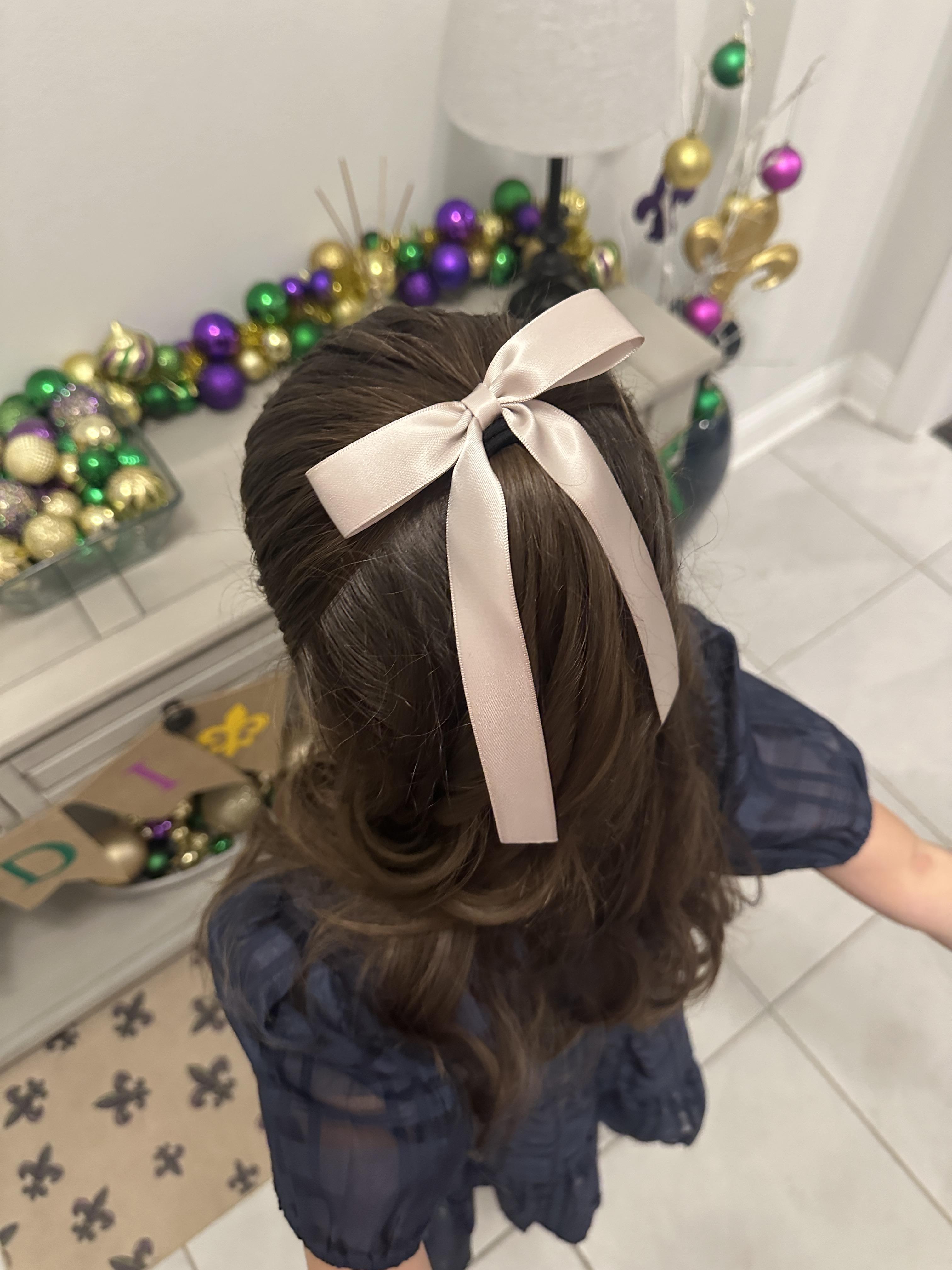 Satin Long Tail Bow – Image 2