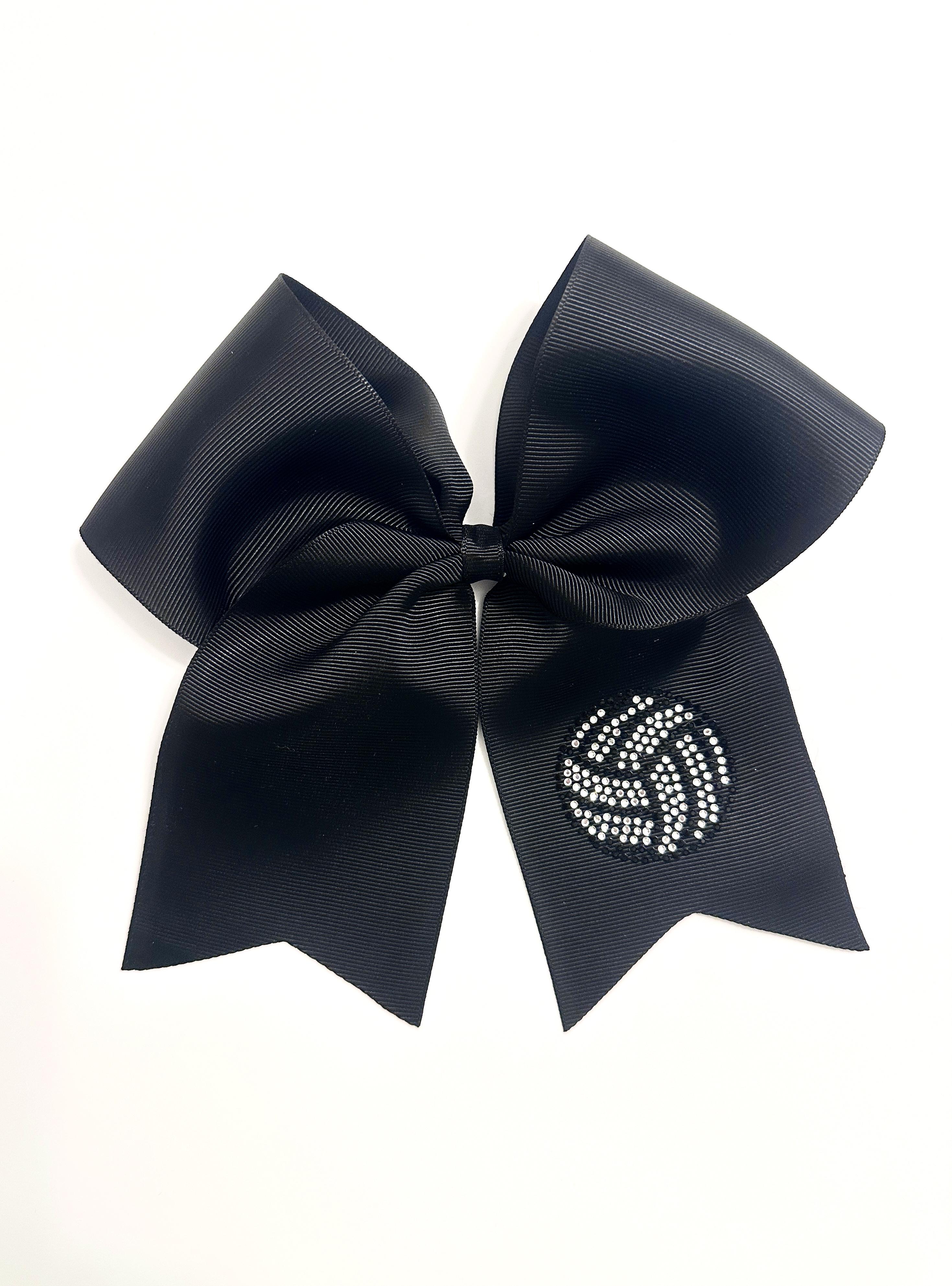 Rhinestone Sports Bow – Image 1