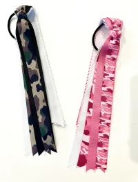 Camo Ponytail Streamer – Image 1