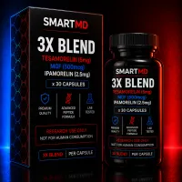 3X Blend Tesamorelin (5mg) / MGF (500mcg) / Ipamorelin (2.5mg) – Image 1
