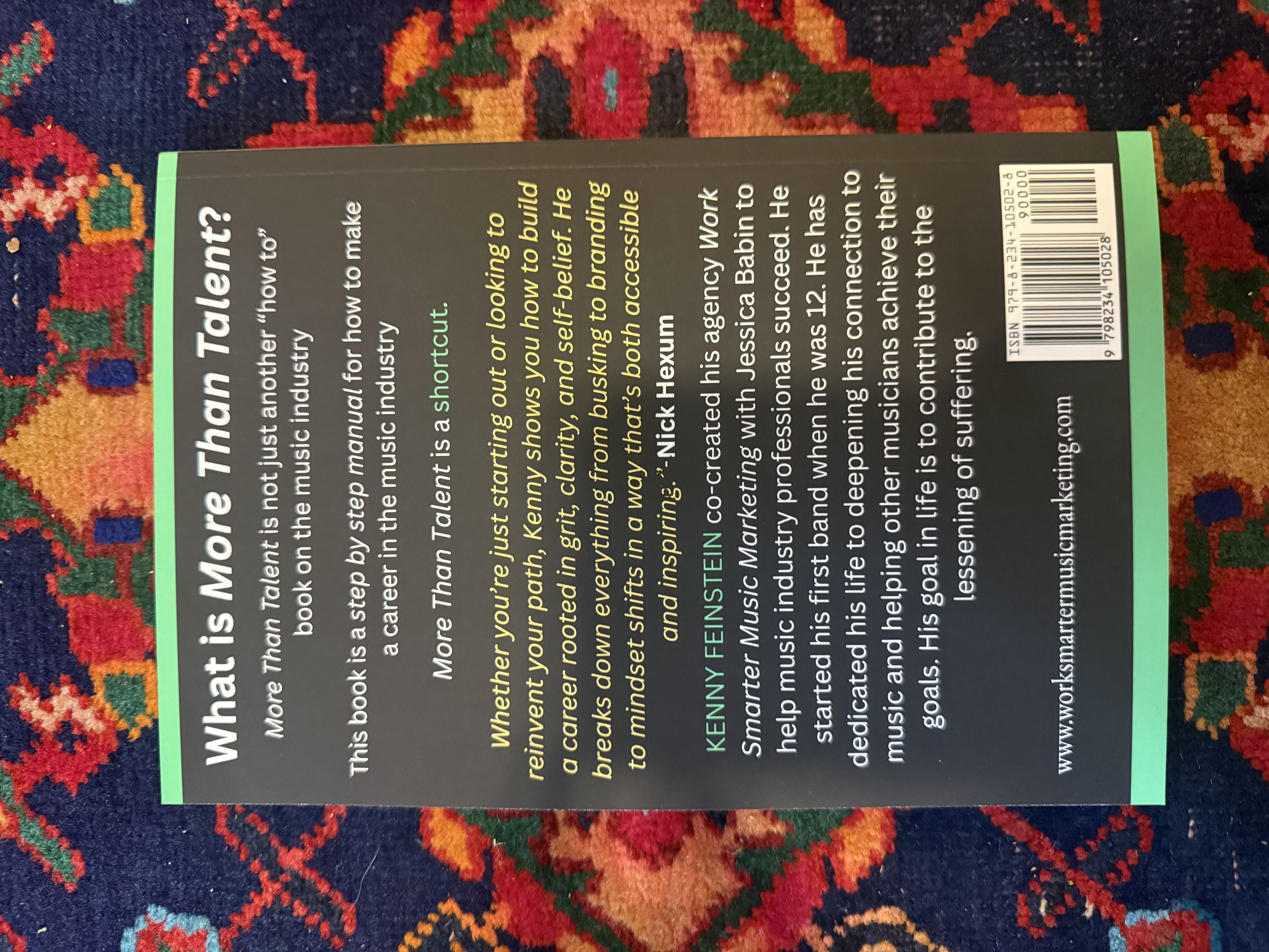More Than Talent (Kenny's #1 best selling book) – Image 2