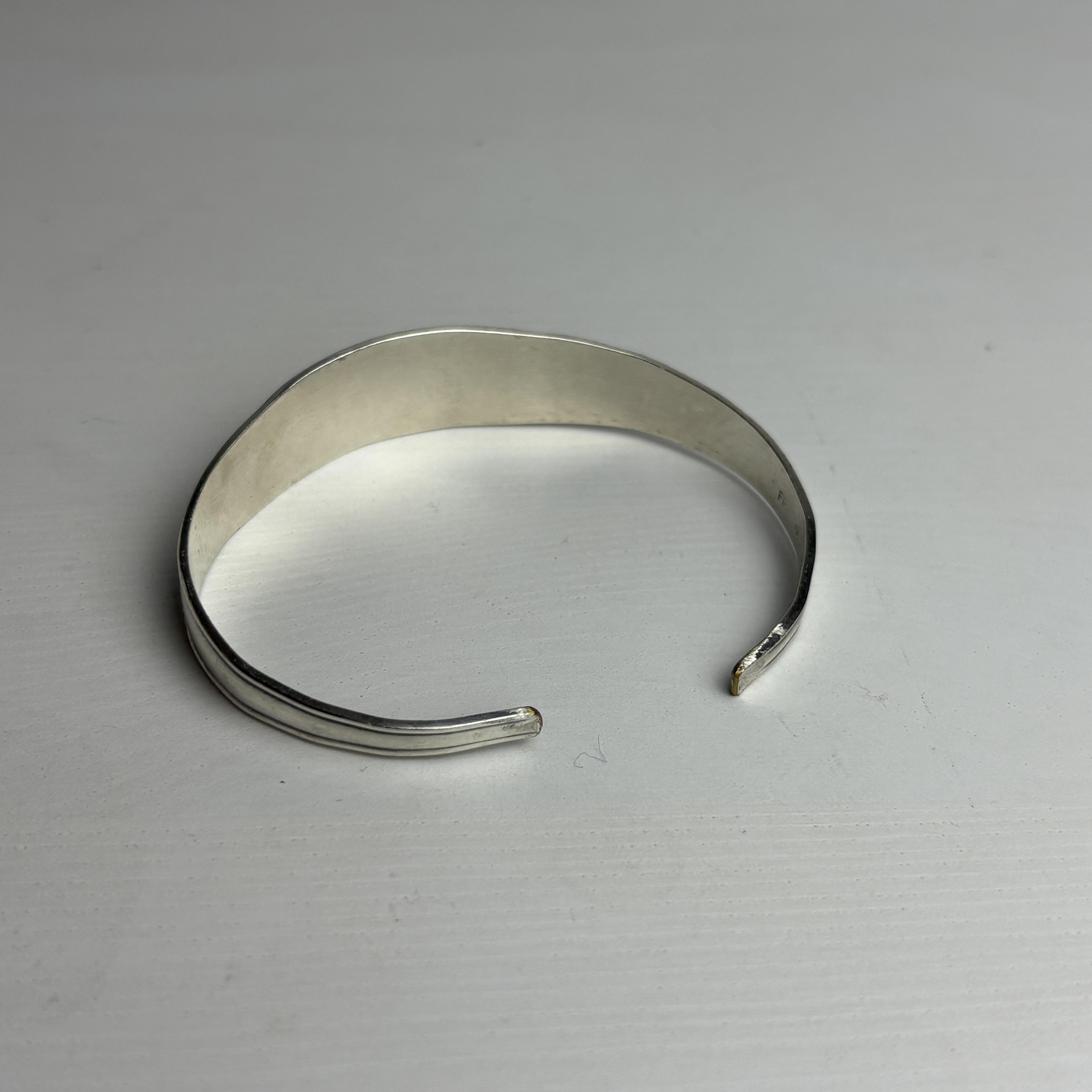 Athena 1 - Versilberter Armreif – Image 2
