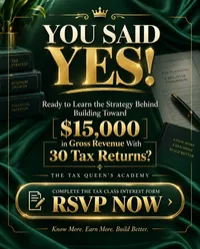 Tax Queen Academy Tuition – Image 1