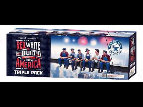 RED, WHITE & BUILT FOR AMERICA (200G) – Image 1
