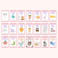 Pink Dots Baby's First Year Milestone Cards – Image 2