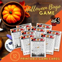 Halloween Bingo Cards – Image 1