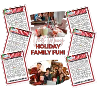 Christmas Movie Night Bingo Cards – Image 2
