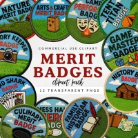 Merit Badges Clipart Pack – Image 3